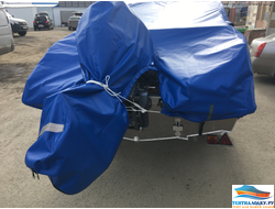 Тент на лодку VICTORY 500 Open (2019 г. стекло Лодка44)