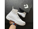 Абсолютно белые Кеды Converse Run Star Hike Total White 170777C