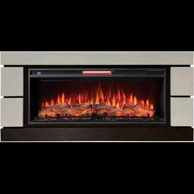 Линейный электрокамин Норман SL-B с очагом Joker 45