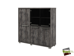 Шкаф трехсекционный левый Z-33-12л 1556*500*1538 (Ш*Г*В)