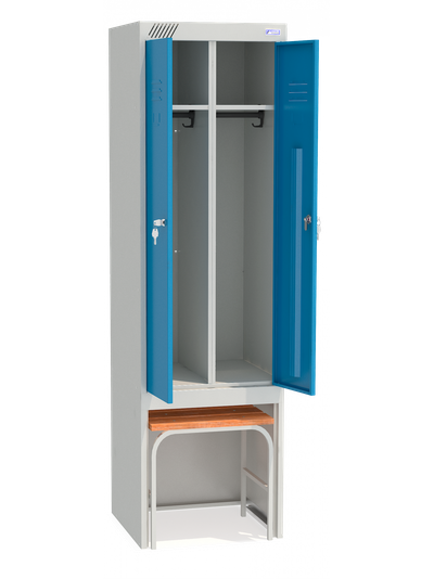 Шкаф для одежды ШРЭК 22-530 ВСК, 1850х530х500 мм