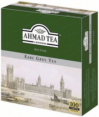 Чай пакетированный Ahmad Tea Эрл Грей 100 пак