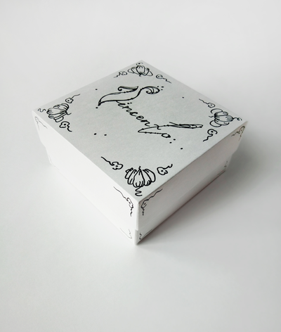 Коробочка ручной работы для подарка, базовый дизайн