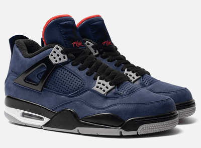 Nike Air Jordan 4 Retro Winterized Loyal Blue Арт8 сбоку