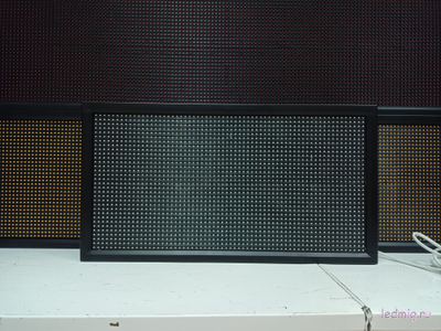 Световое табло "БЕРЕГИСЬ ПОЕЗДА" 370*690мм