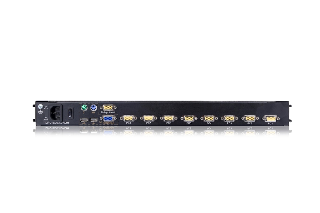 8-портовые локальные выдвижные KVM LCD консоли - Выдвижная LCD KVM ...