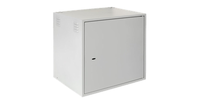 Настенный антивандальный шкаф, 12U, Ш600хВ600хГ450мм, серый