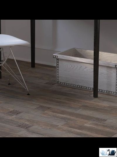 Керамогранит Керама марацци Браш Вуд коричневый темный 10 х 40 см, SG401300N, под дерево