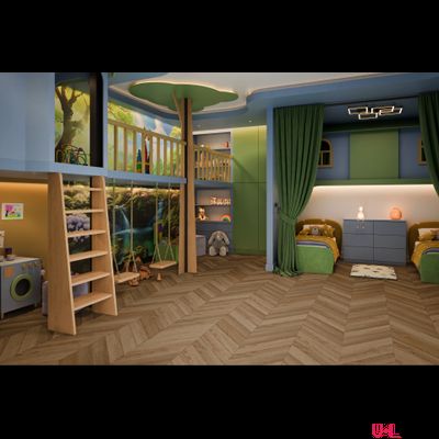 Кварцвиниловая плитка Damy Floor Chevron LVT Лувр DF04-Ch-LVT 43 класс толщина 2.5 мм с фаской клеевая 3.048 м2