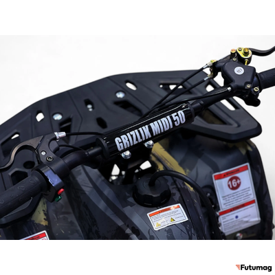 Квадроцикл Motax GRIZLIK MIDI ES BW желтый