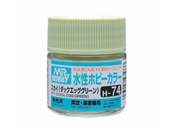 Mr. Hobby: Краска акриловая H74 "Sky (Duck Egg Green) Semi-Gloss"