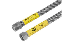 Подводка для газа 3/4" 150 см, (Г/Ш) сильфонная G BEKA