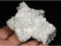 Окенит, сферолиты, Индия (75*65*40 мм, 162 г) №37632