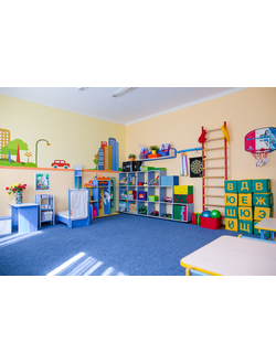 стенки и стеллажи для игровых комнат