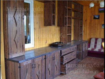 Кухня деревянная