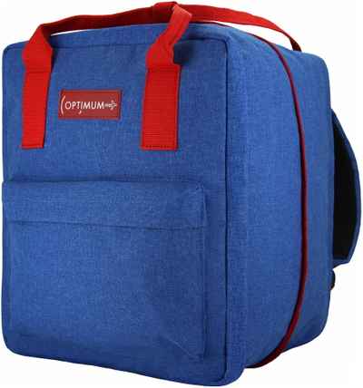 Рюкзак Сумка Чемодан ручная кладь 36x30x27 Optimum Pobeda RL, голубой