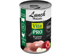 VITA PRO LUNCH 400 г консервы для собак курица с яблоком