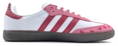 Adidas Samba Comme Des Garcons White Pink