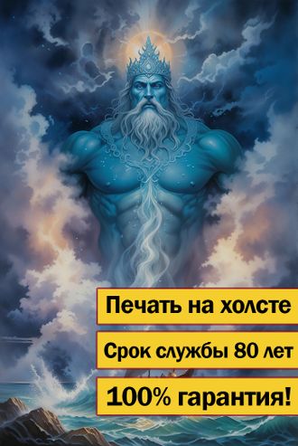 Славянские картины на холсте ТРОЯН. Буйство стихии