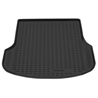 Коврик в багажник пластиковый (черный) для Kia Sorento (09-12)  (Борт 4см)
