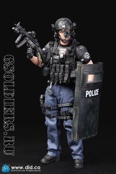 Коллекционная фигурка 1/6 SWAT 2.0 LOS ANGELES POLICE DEPARTMENT SPECIAL WEAPONS AND TACTICS - Denver MA1006 - DID