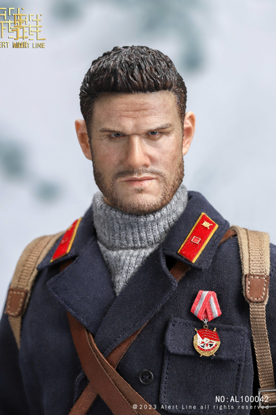 Советский горный стрелок  - Коллекционная ФИГУРКА 1/6 scale  WWII Soviet Mountain Infantry Officer (AL100042) - ALERT LINE