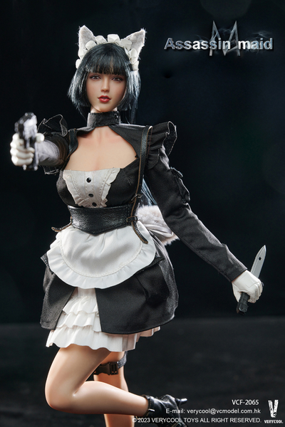 Боевая лисичка-горничная Мишель - Коллекционная фигурка 1/6 SCALE Female Assassin Series Assassin Maid Michelle (VCF-2065) - VERYCOOL