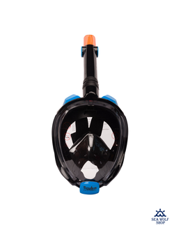 Маска полнолицевая Scuba Brothers Beatle Black/blue S/M