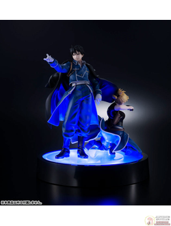 Фигурка Рой Мустанг, Риза Хоукай (Roy Mustang, Riza Hawkeye Set)