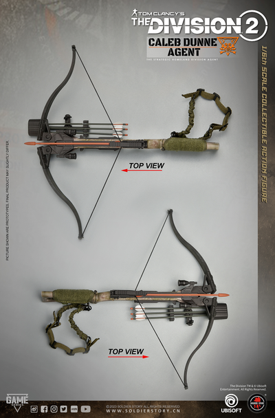 Агент Калеб, The Division 2 - Коллекционная ФИГУРКА 1/6 Ubisoft The Division 2 Agent Caleb Dunne (SSG-008) - SOLDIER STORY