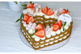 Торт медовик «Для любимой»