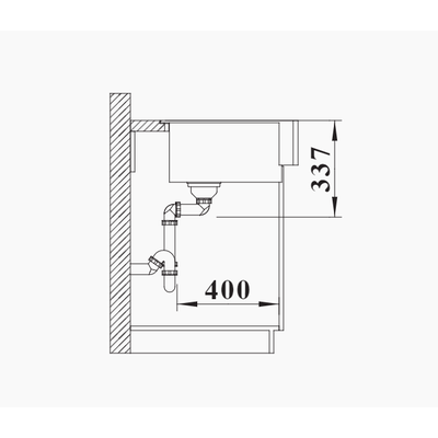 Мойка Blanco Vintera XL 9-UF, 526105