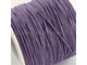 вощёный шнур 1 мм, цвет-фиолетовый, отрез-5 метров