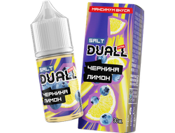 DUALL EXTRA SALT (20 MG) 30ml - ЧЕРНИКА / ЛИМОН