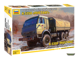 5074. Российский трёхосный грузовик К – 5350 «Мустанг» (1/72 11см)