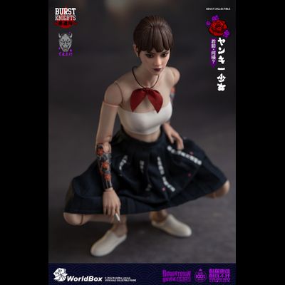 ПРЕДЗАКАЗ - Японская школьница-якудза - Коллекционная фигурка 1/6 Yank? sh?jo (AT045) - Worldbox ?ЦЕНА: 25600 РУБ.?