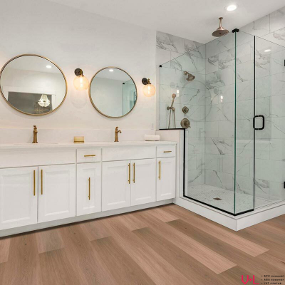 SPC ламинат My Step Aqua Лири MSA63 43 класс толщина 7.0 мм с фаской и подложкой замковый 1.67 м2