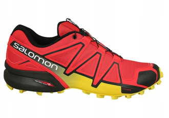 Кроссовки SALOMON SPEED CROSS 4  Rad Red/Bl  381154  (Размер: 9)