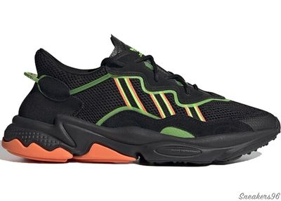 Adidas Ozweego Black/Green/Orange купить в Екатеринбурге