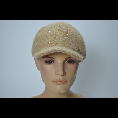 Бейсболка Vizio 1314 VM горчичная стразы