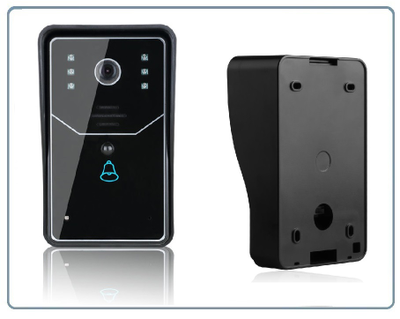 WiFi/LAN вызывная панель видеодомофона, интерком связь с активным подавлением шума, открытие замка через мобильное приложение, HD. до - 10 град.С. (163eye.cc/YooSee)