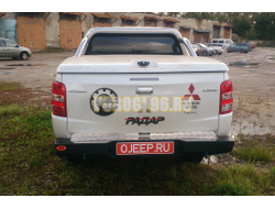 Задний силовой бампер серии Трофи на Mitsubishi L200 V 2015-2018 (03.142.01)