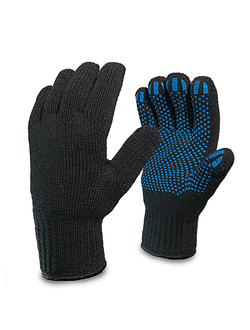 Перчатки п/ш двойные ПВХ-точка