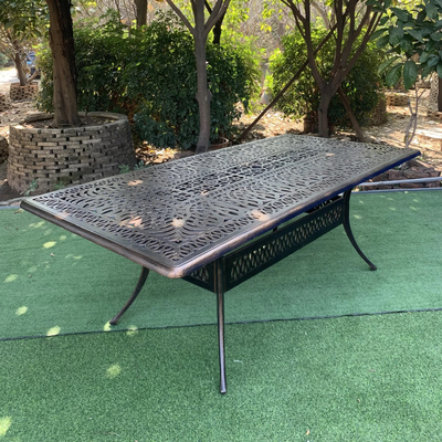 Садовый стол из литого алюминия Nairobi