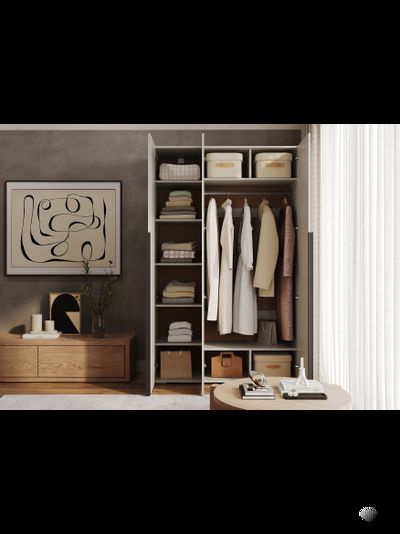 Айри ШК-003 шкаф 3 створчатый с антресолью Кашемир