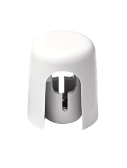 изолятор для декоративного провода км-02 белый