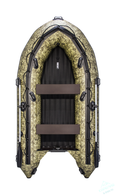 Лодка ПВХ Мастер Лодок Apache 3300НДНД Камуфляж Камыш