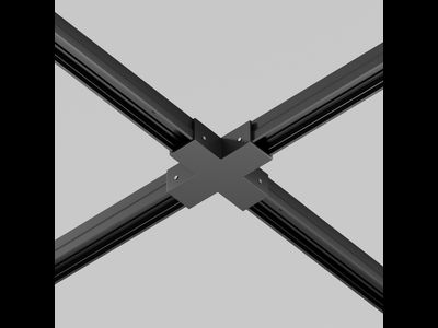 Коннектор X-образный для профиля Elasity IP, O-TR001-CC