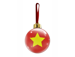 Новогодний ёлочный шар Вьетнам