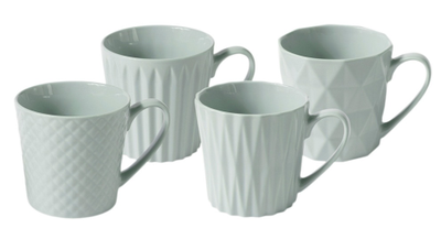 Набор 4 кружки  380 мл, подарочная упаковка